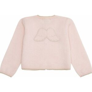 Marie-Chantal Cassiel Cashmere Pink Angel Cardigan - Sz: 12mo